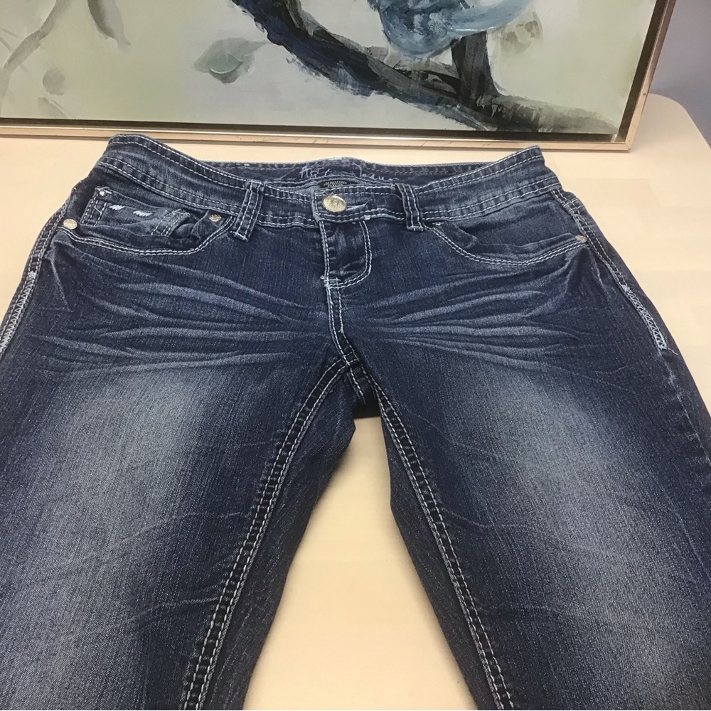 Ariya Low Rise Embellished Bootcut Jeans 5/6